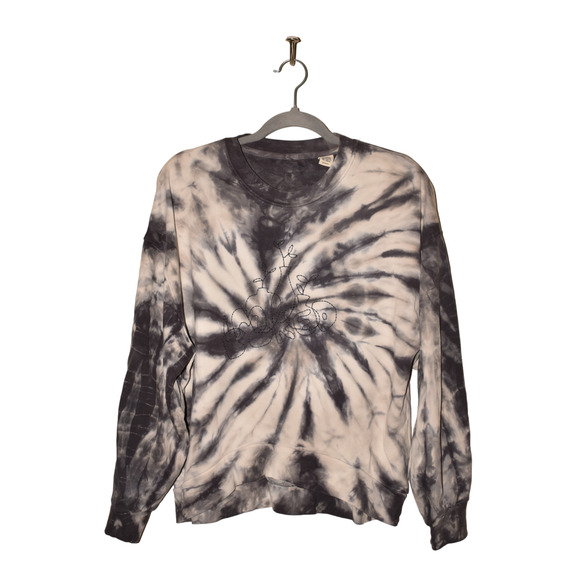 LEVI'S NEW $65 Tie Dye PAI Embroidered Sweatshirt Iris Dye‎ XS - Picture 1 of 4